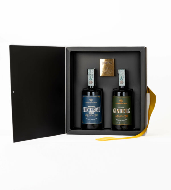 GIFT BOX 2 BOTTIGLIE + CIOCCOLATINI