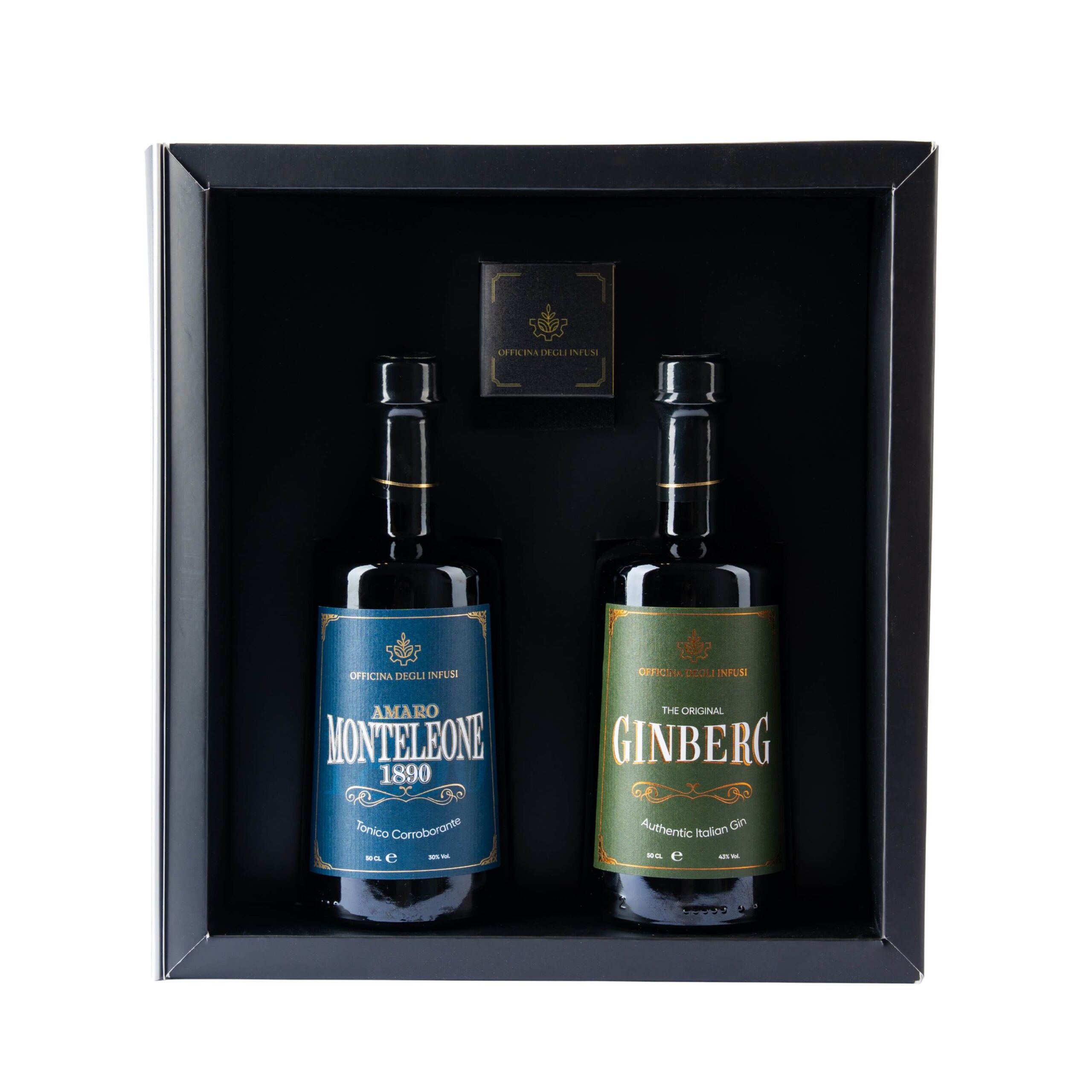 GIFT BOX 2 BOTTIGLIE + NOCCIOLE PRALINATE